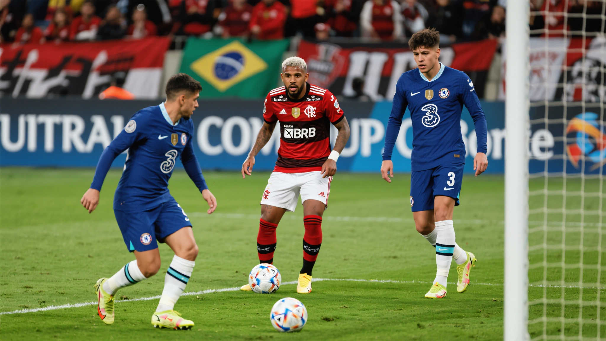 弗拉门戈3-1击败切尔西，豪门频频翻车，杰克逊染红引争议